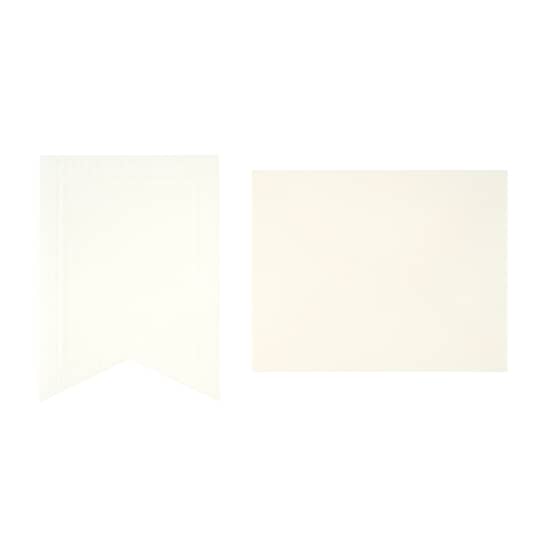 4" x 5.5" Embossed Banner Card & Envelope Sets, 10ct. by Recollections™
